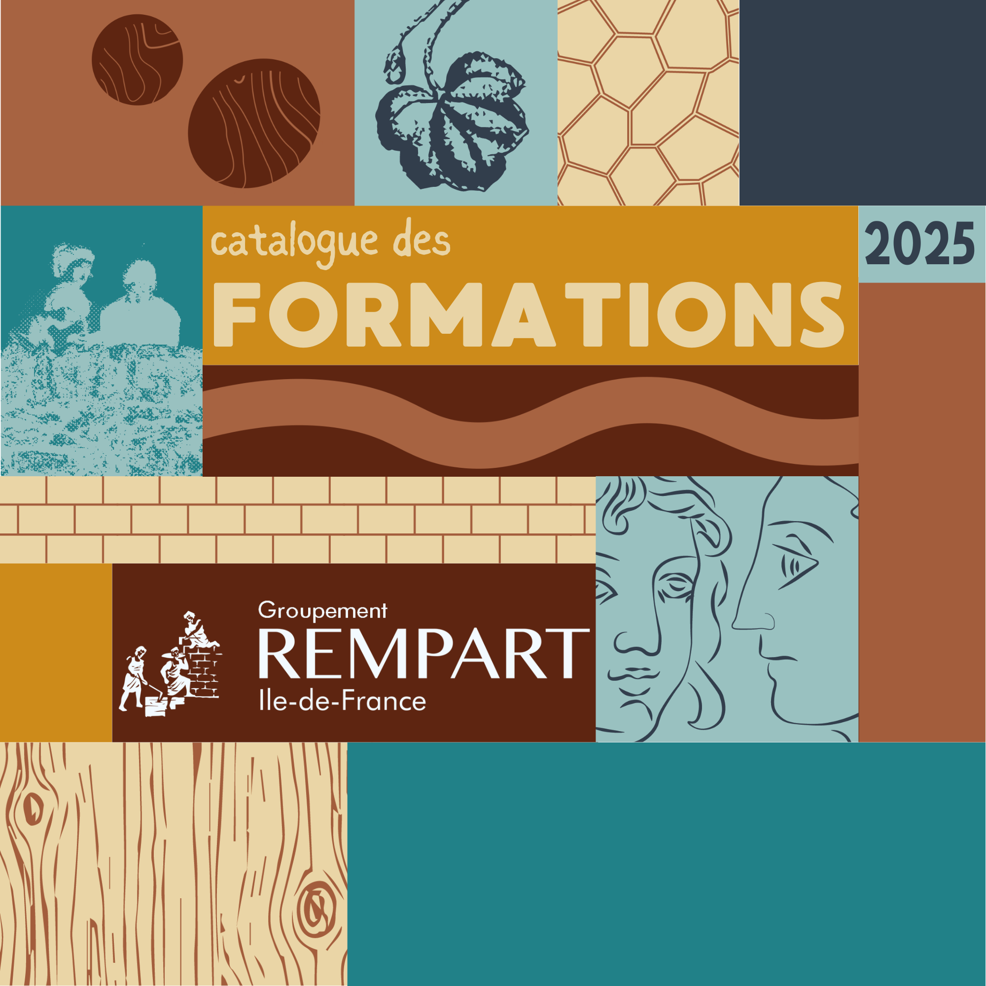 Rempart Workcamp Formation continue avec REMPART