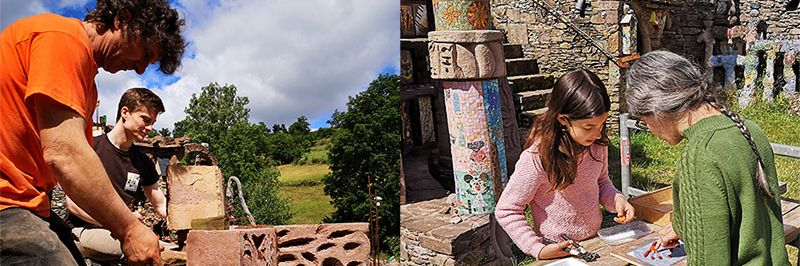 Creative masonry and mosaics